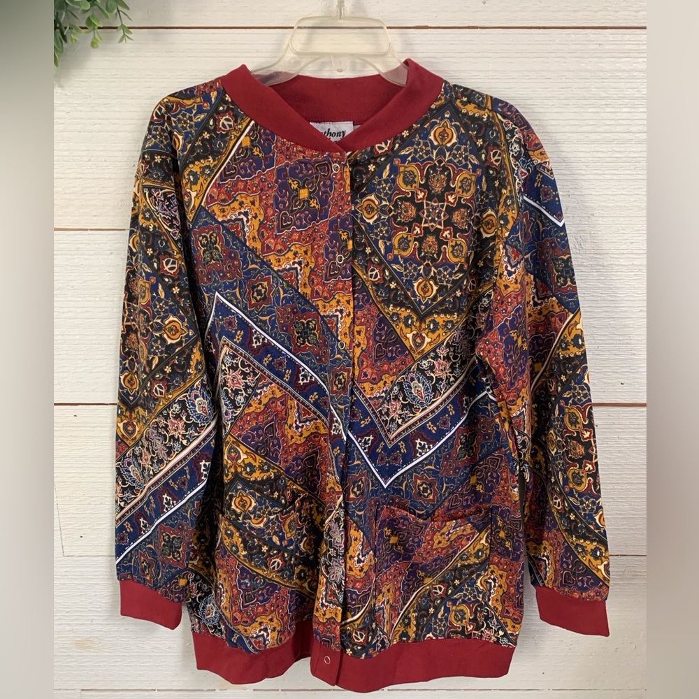 Lightweight Button Up Jacket by Anthony Richards.  Size Large. *NEW*
